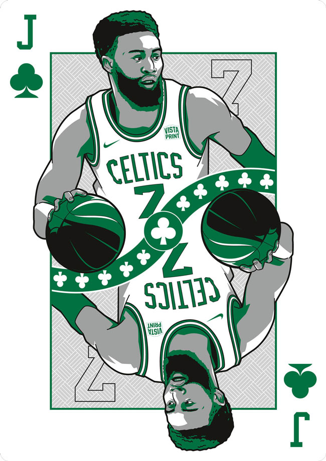Celtics Playing Card