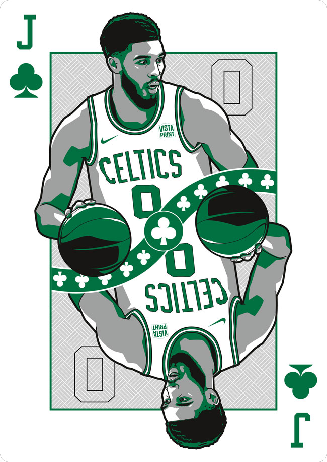 Celtics Playing Card